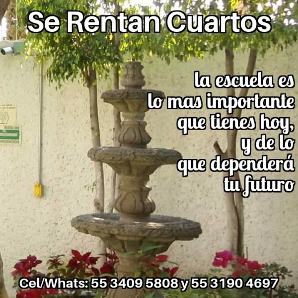 Cuartos estudiantes fes aragon nuevo ingreso fes aragon departamentos fes aragon habitaciones fes aragon recamaras fes aragon