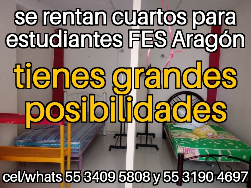 Fes Aragon; renta para estudiantes fes aragon; upn 153; upn 096; tese; uneve; odontologia aragon unam; odontologia fes aragon; upiicsa; ipn zacatenco; ipn ticoman; odontologia fes iztacala aragon; fes aragon; 