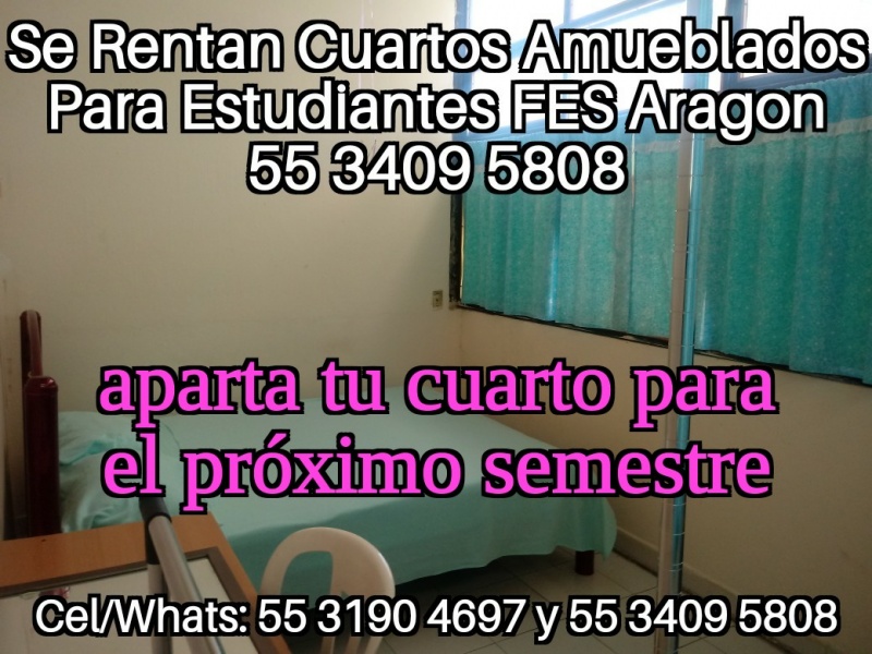 Fes aragon; nuevo ingreso cuartos estudiantes; estudiantes FES Aragon; Tec de Ecatepec; TESE; Universidad Ecatepec; UNEVE; UPIICSA; IPN Zacatenco; IPN Ticoman; fes aragon nuevo ingreso; departamento estudiantes; recamara estudiantes; habitacion estudiantes; dormitorio estudiantes;