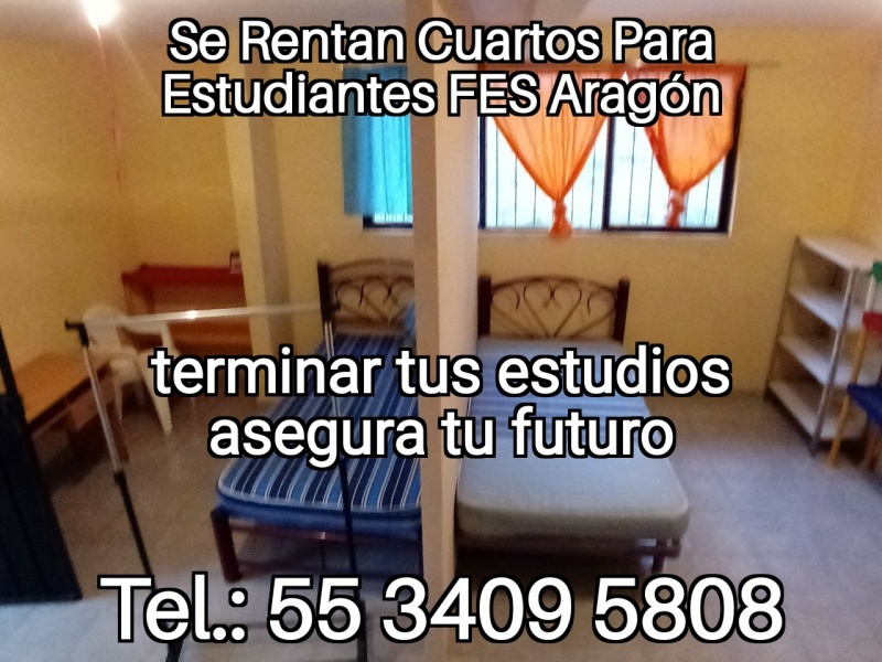 Cuartos estudiantes fes aragon nuevo ingreso fes aragon departamentos fes aragon habitaciones fes aragon recamaras fes aragon